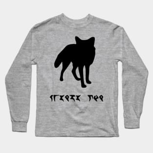 I'm A Fox (tlhIngan Hol) Long Sleeve T-Shirt